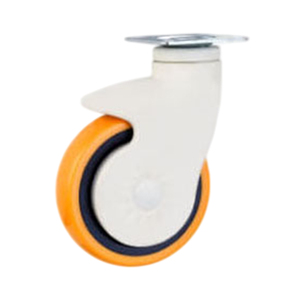 ล้อ PU คุณภาพดีที่สุด พร้อมลูกปืน สำหรับงานอุตสาหกรรม รับน้ำหนักได้ 130 กก./50 กก. เส้นผ่านศูนย์กลาง 100 มม./125 มม. - Product Image 5