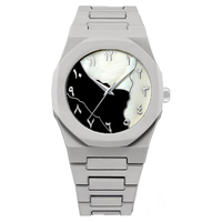 Montre à quartz islamique musulmane CS008 avec heure de prière, étanche, de luxe pour homme, Montre Homme Reloj