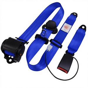 Sabuk Pengaman Depan Bersertifikasi SAINUO DOT 3 Titik, Dapat Ditarik, Termasuk Kabel Alarm dan Saklar - Product Image 3