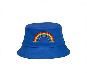 หมวกบักเก็ตปักโลโก้ตามสั่ง ปรับขนาดได้ พร้อมตัวเลือกการพิมพ์หลายแบบ สำหรับป้องกันแสงแดดกลางแจ้งและตกปลา - Product Image 3