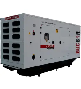 Groupe électrogène diesel 500 kVA avec options Alternateur Auvent silencieux Auvent super silencieux Type de conteneur Remorque Type ATS