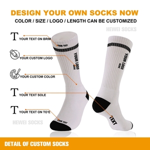 Chaussettes de sport pour homme en coton de bambou noir, personnalisables avec votre propre logo, design OEM, vente en gros à bas prix - Product Image 2
