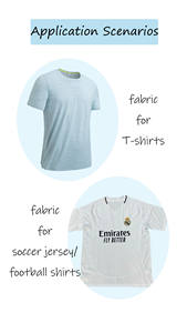 EN <span class=keywords><strong>STOCK</strong></span> Tela Jacquard 100% Poliéster de 160cm y 110gsm para Uniformes de Fútbol, Jersey de Fútbol, Tejido de Punto para Sublimación - Product Image 5