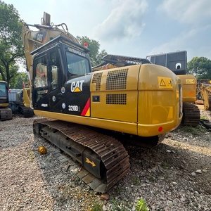 Transport gratuit d'une excavatrice sur chenilles Caterpillar 320D2 d'occasion de 20 tonnes, de haute qualité et puissante, adaptée aux chantiers de construction - Product Image 2