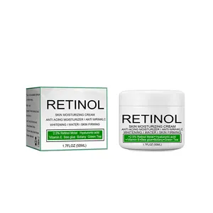 E vitamini nemlendirici ve beyazlatma özelliği ile Retinol cilt kremi daha parlak parlak beyaz cilt için vücut melanini duyarsızlaştırır