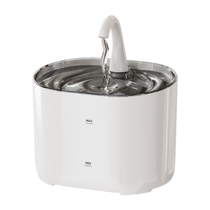 Smart Pet Water <b>Fountain</b> With Auto Flow For Cats And Dogs Rounded Design Detachable Eco Friendly Quiet Operation - Product Image 2