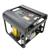 Compresseur d'air respiratoire portable sous-marin à double cylindre TUXING avec arrêt automatique, double filtre, 220V, 4500psi, 300bar