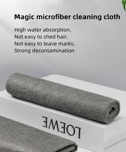 Chiffon de nettoyage de cuisine de fenêtre en microfibre de haute qualité chiffon de nettoyage magique polyvalent pour le polissage - Product Image 2