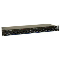 Limiteur de compresseur professionnel 166xl, processeur audio numérique double canal haute précision anti-sifflement pour système de sonorisation de scène