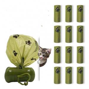 Bolsas para Excremento de Perro Juicepet, Biodegradables y Compostables, 0.009mm y 0.015mm, 22x30cm, 15 Bolsas/Rollo - Product Image 5