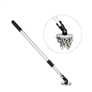 Puissant bâton magnétique de 40 pouces de long capacité de 50LB outil de ramassage magnétique télescopique pour récupérer des clous, des vis, des objets métalliques - Product Image 2