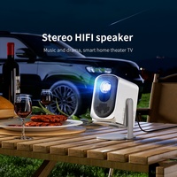 Fábrica más reciente HD 720p WiFi 6 misma pantalla de tiro corto portátil LED LCD Mini Smartphone juego regalo soporte 1080P 4K proyector