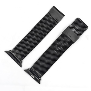 Pulsera Milanese Loop para <span class=keywords><strong>apple</strong></span> <span class=keywords><strong>Watch</strong></span>, <span class=keywords><strong>correa</strong></span> de malla de acero inoxidable grueso, moda 1,0 - Product Image 3