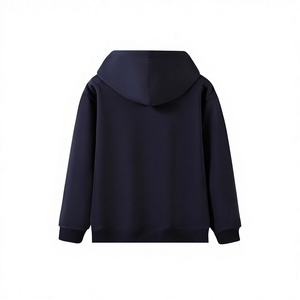 Ensemble sweat à capuche et pantalon de survêtement évasé Lulu pour homme, 300G, tricoté uni, séchage rapide, respirant, personnalisé, teint uni, polyester/coton - Product Image 2