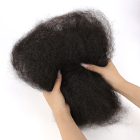 Cheveux Naturels Humains Brésiliens Remy "OrientFashion" Pas Chers Afro Kinky en Vrac | Mèche Naturelle pour Micro Tresses