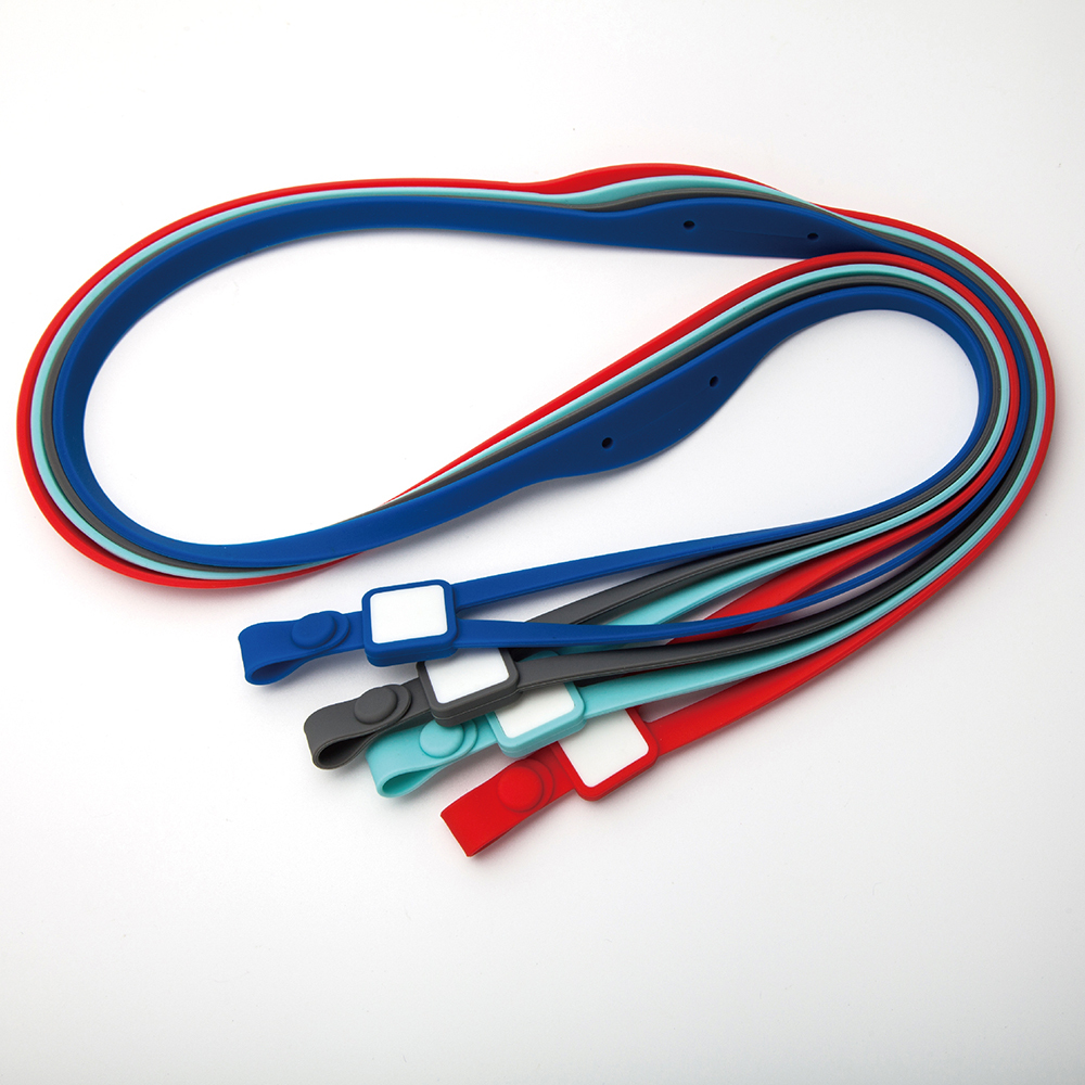 UHOO Fashion Silicone Hanging Rope Soft Lanyard 12mm Image 5