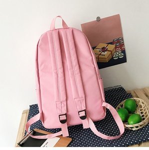 Nouveauté : Sac à dos Daisy en nylon pour collégiennes et lycéennes, motif floral, léger, pour activités sportives et scolaires en extérieur - Product Image 4