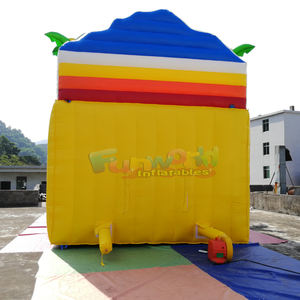 Structure de jeu extérieure pour enfants, château gonflable, structure de saut, maison de rebond pour fêtes, toboggan gonflable commercial à double piste, toboggan sec dinosaure - Product Image 6