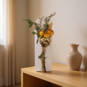 Bouquet de fleurs séchées ILAN, environ 15 cm, arrangement décoratif - Product Image 2