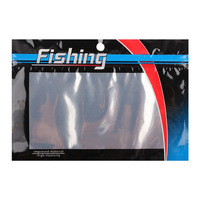 Pochette à fermeture éclair refermable laminée en feuille imprimée personnalisée sac de leurre pour aliments poissons emballage en plastique souple étanche à l'humidité sacs à appâts personnalisés