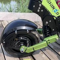 Scooter électrique tout-terrain pour adultes, 60V 30AH, 11 pouces, puissant, 6000W, double moteur, alliage d'aluminium, vitesse maximale 80 km/h, autonomie 90 km