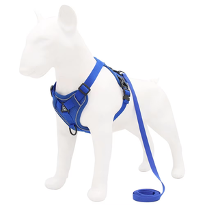 Hot <span class=keywords><strong>Sale</strong></span> New ajustável e resistente ao desgaste ao ar livre andando segurança Pet cão e gato arnês - Product Image 3