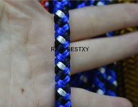 Moda yaklaşık: 8mm çok renkli naylon ipliklerini halat kordonlar bilezikler takı DIY yapma naylon şeritler bulgular dizeleri