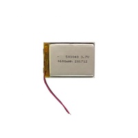 Batterie au lithium polymère 3.7v 650mah 902040 802535 503440 pour montre connectée Android, batterie Lipo Ds 852540 802040