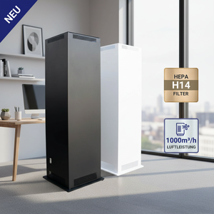 Purificador de Aire Doméstico de Alta Eficiencia HEPA H14 Valoair 1.000M3/Std 36dB, Funcionamiento Silencioso, Metálico, Eléctrico, Garantía de 4 Años - Product Image 2