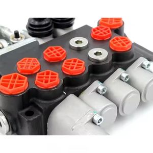 Válvula Divisora Hidráulica de 4 Vías P40 Manual y con Joystick, Servicios OEM y ODM para Soluciones Hidráulicas Personalizadas - Product Image 4