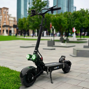 Trottinette électrique pliable Geofought M7 avec pneus tout-terrain de 11 pouces, batterie au lithium 60V 30AH 35AH 40AH, autonomie de 60-120 km, pour adultes, avec siège - Product Image 1