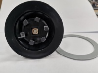 Pièces de rechange pour mixeur électrique domestique BEISHUN DBD-047A, lames en acier inoxydable, base en plastique, alimentation USB/électrique