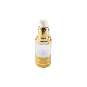 Atacado Personalizado Plástico Vazio Limpar 30ML 50ML Airless Bomba Garrafa Spray Airless Garrafa Com Bomba Para Embalagem De Cosméticos