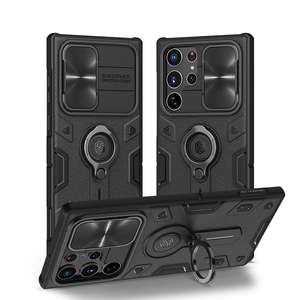 <span class=keywords><strong>Nillkin</strong></span> เคสเกราะป้องกันทอง Anillo,เคสกันกระแทกแบบพิเศษพร้อมแหวนยึดและป้องกันกล้องสำหรับ Samsung <span class=keywords><strong>S22</strong></span> - Product Image 1