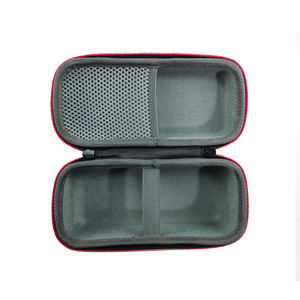 ブラックオーディオ収納ボックストラベルポータブル防水屋外ワイヤレス音響ステレオスピーカー収納ケース - Product Image 3