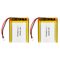 Batterie au lithium polymère rechargeable Wiliyoung 3.7V 2000mAh 8x40x50mm 500 cycles avec MSDS UN38.3
