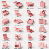 Boîte en carton avec logo imprimé personnalisé, emballage de luxe, emballage pliable recyclable avec aimant, boîte cadeau, boîte magnétique en papier