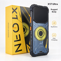 Smartphone 5G X17 Ultra Satellite 10000 mAh double SIM 16 Go 1 To Android 15 débloqué, livraison gratuite à l'adresse en Chine
