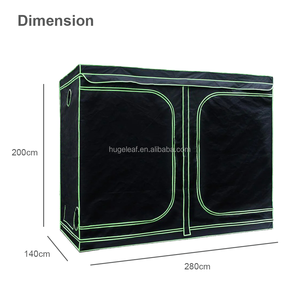Kit de Cultivo Interior Moderno de Doble Puerta con Tela Oxford, Carpa para Plantas con Mylar Altamente Reflectante e Hidropónico, con Bandeja - Product Image 2