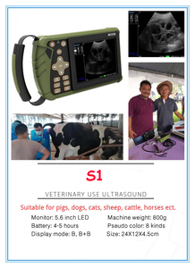 Échographe vétérinaire numérique portable EURVET avec batterie 6 heures, mode hiver, démarrage à une touche, USB et carte TF - Product Image 6
