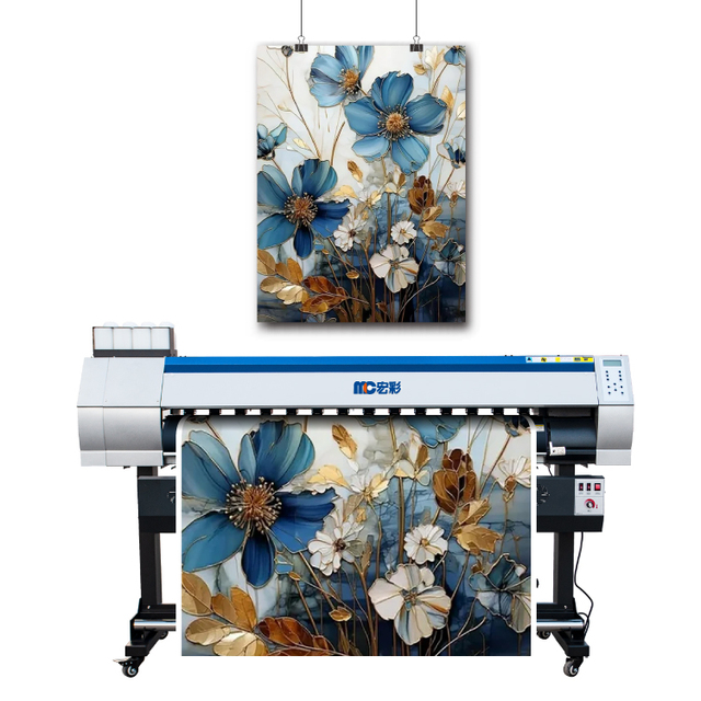 Macro Color Large Format Printer 1.8m Digital Printer New Eco Solvent Printer Price