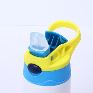 Nouvelle <span class=keywords><strong>tasse</strong></span> à sublimation isolée sous vide, en acier inoxydable 304, droite, portable, avec paille pour voiture, pour les sports de plein air - Product Image 3
