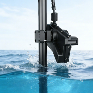 Support de sondeur VINmounts à fixation par pince, réglable à 360°, pour Garmin LiveScope Plus LVS62, en nylon renforcé et acier inoxydable, pour la pêche - Product Image 6