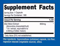 OEM Capsule de melon amer Capsules de melon amer 120 Capsule de melon amer au ginseng