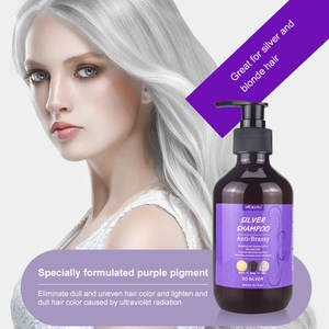 Crema de champú para el cabello natural de 300ML para proteger el color antibloqueo del cabello, protección no alérgica para el cabello, tratamiento de Color púrpura Condi - Product Image 2