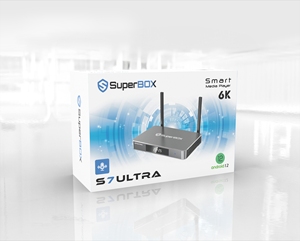 Authentique <span class=keywords><strong>SUPER</strong></span> BOX S7 Ultra Hub <span class=keywords><strong>Multimédia</strong></span> 4 Go de RAM 128 Go de ROM Historique de visionnage de 7 jours Stock aux États-Unis - Product Image 3