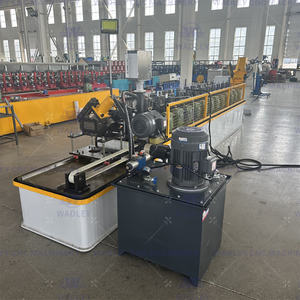 Machine de formage de rouleaux de purlin CU avec goujon industriel de haute qualité et canal de piste - Product Image 1