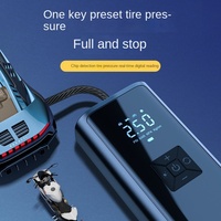 Mini gonfleur de pneus de voiture portable ABS, recharge USB, affichage numérique pour véhicules de tourisme