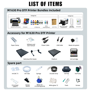 เครื่องพิมพ์ A3 DTF พร้อมเครื่องเขย่าผงอัตโนมัติ Lancelot M1630 Pro พร้อมเครื่องอบแห้งแบบฮีตเตอร์ เครื่องพิมพ์แบบ Direct to Film พร้อมระบบบำรุงรักษาอัตโนมัติ - Product Image 2