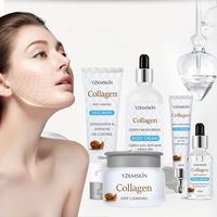 Kit de Soins Cutanés 5-en-1 au Collagène et à la Bave d'Escargot OEM/ODM, Nourrissant, Anti-Âge, Anti-Acné, Éclaircissant et Hydratant – Meilleures Ventes